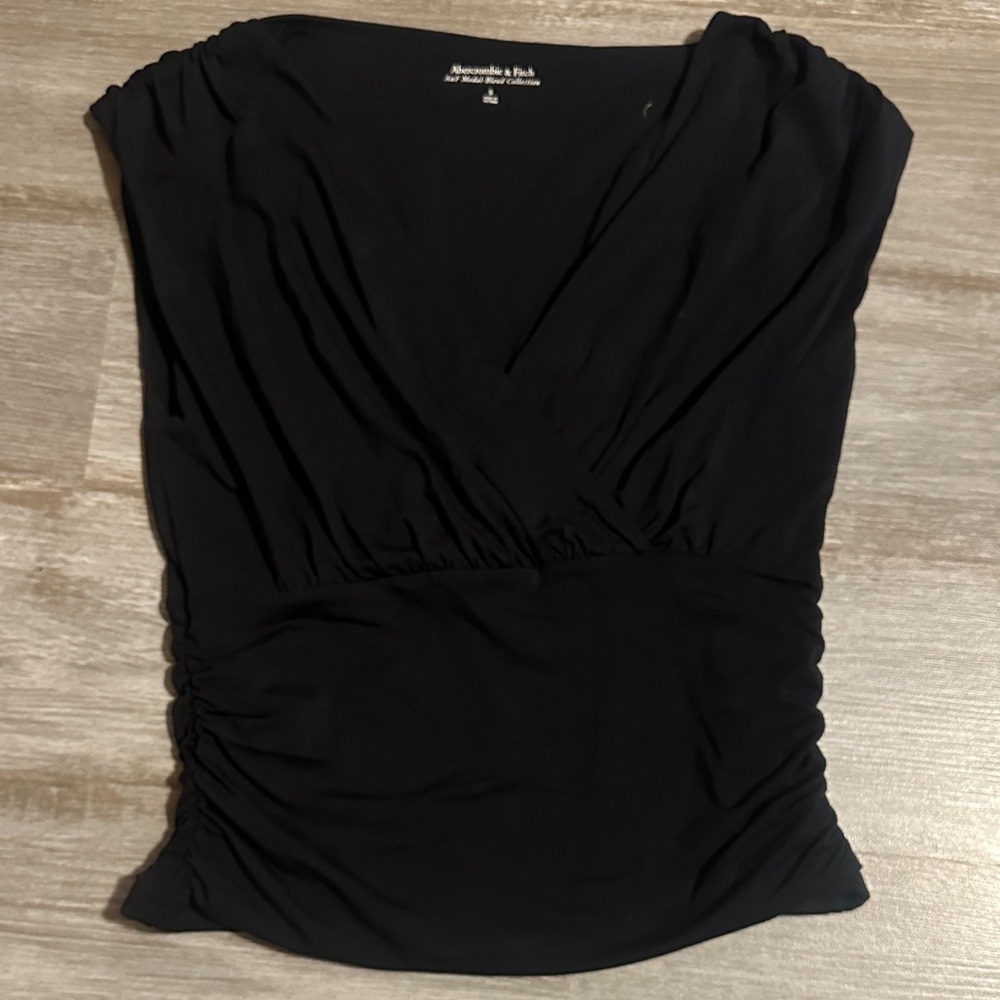 Abercrombie & Fitch Elegant Black Blouse